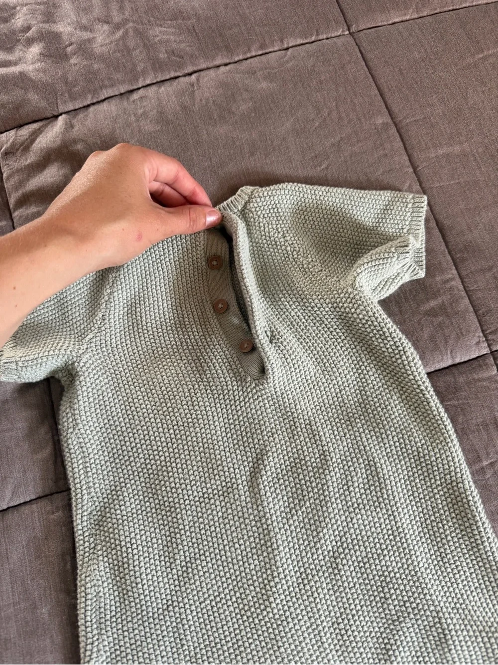 CARTERS KNIT JUMPSUIT